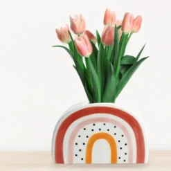 Regenbogen Vase - Blumenvase HAPPY RAINBOW