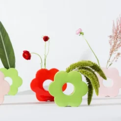 Regenbogen Vase - Blumenvase HAPPY RAINBOW