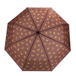 Regenschirm Puppymbrella / Taschenschirm mit Hundehülle