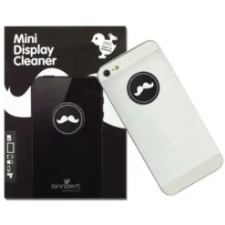 Reinigungspad mit Schnurrbart Motiv - Mini Display Cleaner Moustache