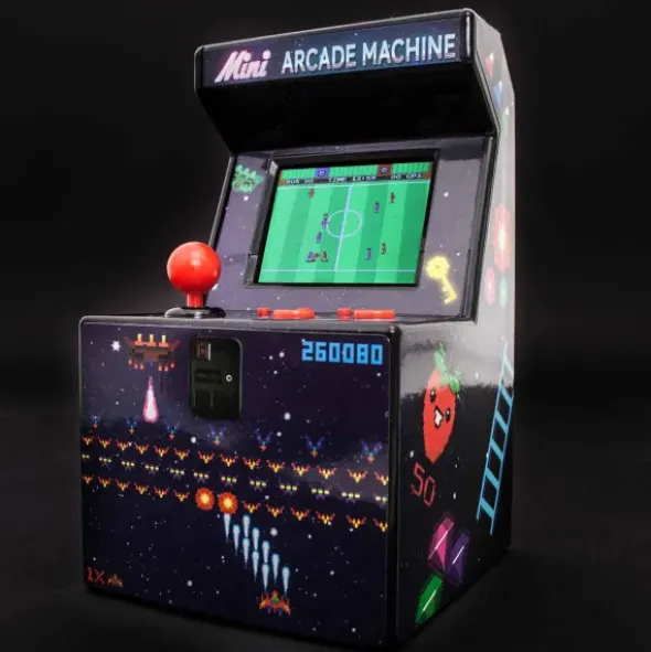 Retro Mini Arcade Konsole - inkl. 300 Spiele (16 BIT)