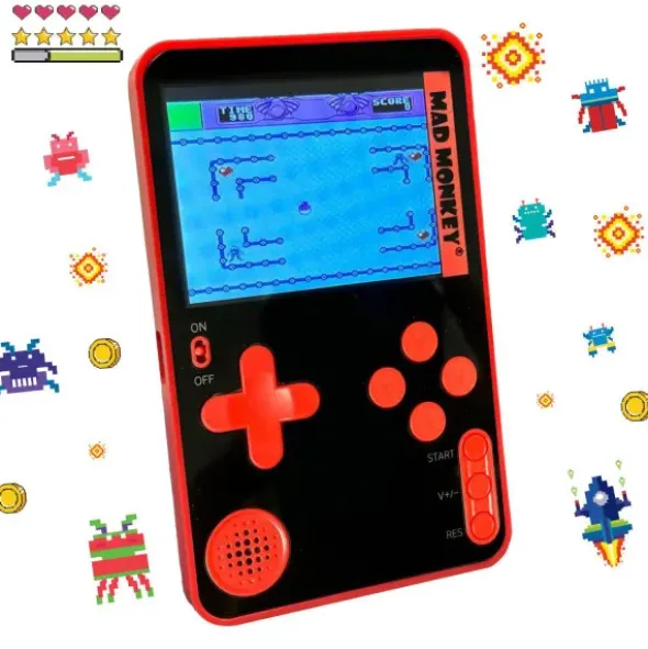 Retro Spielkonsole Super Slim - inkl. 300 Spiele