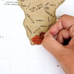 Rubbel Weltkarte - Scratch Map