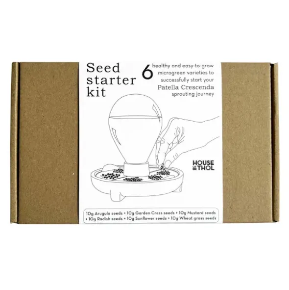 Saatgut Starter Set - PATELLA CRESCENDA, 6 gesunde Microgreens