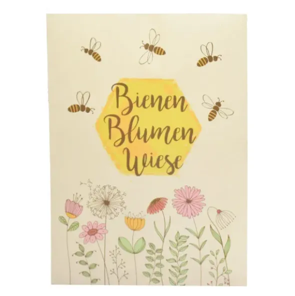 Saattüte Bienen Blumenwiese