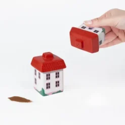 Salz- und Pfefferstreuer COTTAGE – Streuer-Set aus Keramik in Haus-Optik