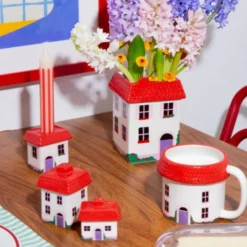 Salz- und Pfefferstreuer COTTAGE – Streuer-Set aus Keramik in Haus-Optik