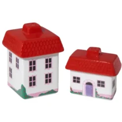 Salz- und Pfefferstreuer COTTAGE – Streuer-Set aus Keramik in Haus-Optik