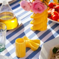Salz- und Pfefferstreuer Set Farfalle & Rigatoni aus Keramik