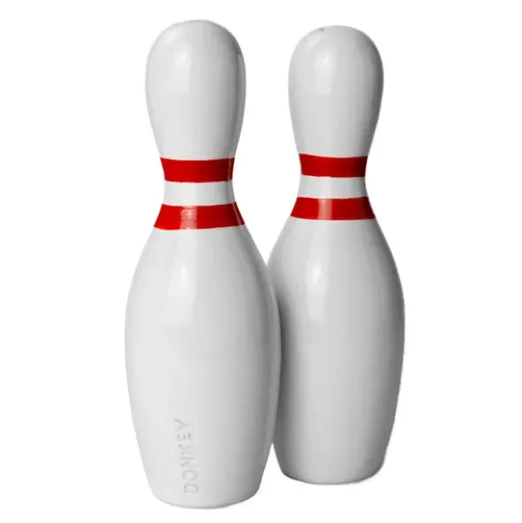 Salz- und Pfefferstreuer Set in Bowling Kegel Optik