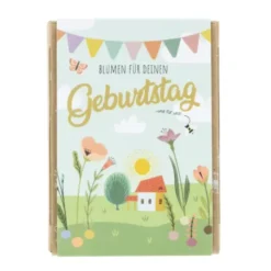 Samenbomben 4er-Set - Blumen für deinen Geburtstag