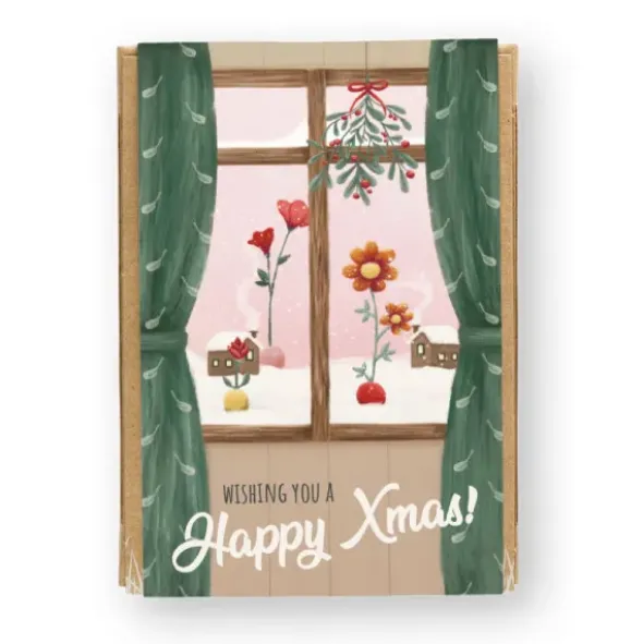 Samenbomben 4er-Set - Happy Xmas!