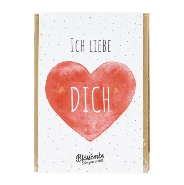 Samenbomben 4er-Set - Ich liebe dich, Herz