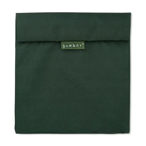 Sandwich Bag GREEN dunkelgrün - Lunchtüte mit Klettverschluss