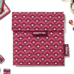 Sandwichtüte Snack´n´Go rosa - Lunch Bag wiederverwendbar