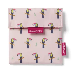 Sandwichtüte Snack´n´Go Tukan - Lunch Bag wiederverwendbar
