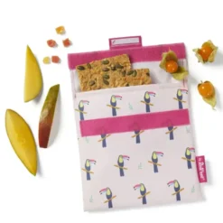 Sandwichtüte Snack´n´Go Tukan - Lunch Bag wiederverwendbar