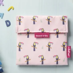 Sandwichtüte Snack´n´Go Tukan - Lunch Bag wiederverwendbar
