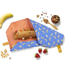 Sandwichtuch Boc´n´Roll Bananen - wiederverwendbar