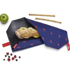 Sandwichtuch Boc´n´Roll rote Blitze - wiederverwendbar