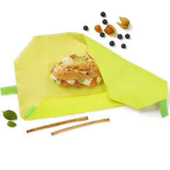 Sandwichtuch Boc´n´Roll - wiederverwendbar, neongelb