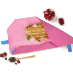 Sandwichtuch Boc´n´Roll - wiederverwendbar, neonpink