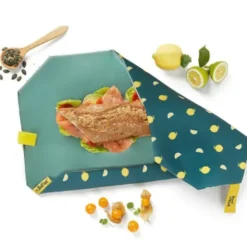 Sandwichtuch Boc´n´Roll Zitronen - wiederverwendbar