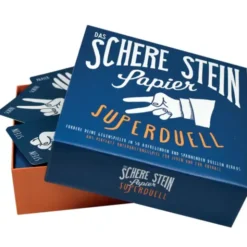 Schere, Stein, Papier Superduell - Kartenspiel Version