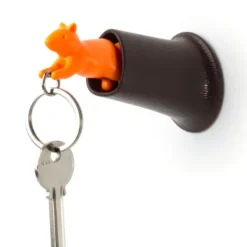 Schlüsselanhänger Eichhörnchen SQUIRREL KEYRING orange-braun