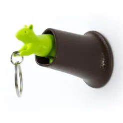 Schlüsselanhänger Eichhörnchen SQUIRREL KEYRING grün-braun