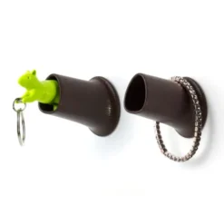 Schlüsselanhänger Eichhörnchen SQUIRREL KEYRING grün-braun
