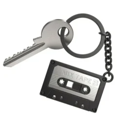 Schlüsselanhänger Kassette