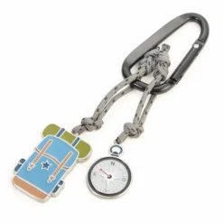 Schlüsselanhänger RUCKSACK mit Karabiner + Charms