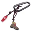 Schlüsselanhänger WANDERFREUND mit Karabiner + Charms