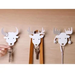 Schlüsselhalter / Schmuckhalter BULL magnetisch - schwarz