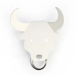 Schlüsselhalter / Schmuckhalter BULL magnetisch - weiß