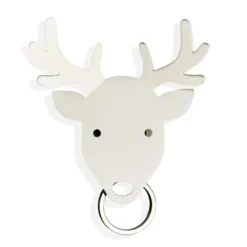 Schlüsselhalter / Schmuckhalter DEER magnetisch, Reh weiß