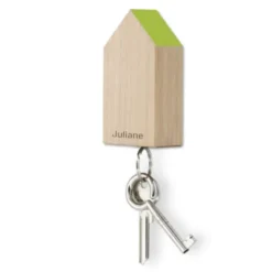 Schlüsselhaus magnetic, Eiche hellgrün, personalisiert