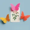 Schmetterling Magnete 3er Set – Deko Magnete zum individuellen Gestalten