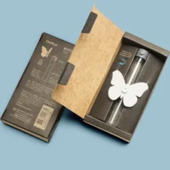 Schmetterling Vase magnetisch – kleine Wandvase für Blumen