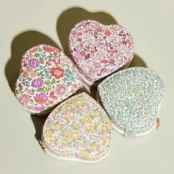 Schmuckbox Liberty Herz 9,5 cm, Mortimer grün