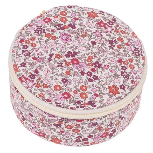 Schmuckbox Liberty rund 11 cm, Ava pink