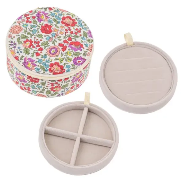 Schmuckbox Liberty rund 11 cm, Danjo bunt