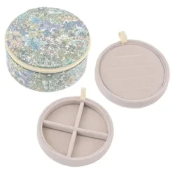 Schmuckbox Liberty rund 11 cm, Margaret Annie Pastel
