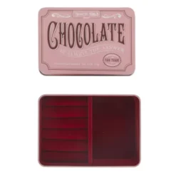 Schmuckkästchen CHOCOLATE - Metalldose zur Schmuckaufbewahrung