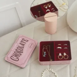Schmuckkästchen CHOCOLATE - Metalldose zur Schmuckaufbewahrung