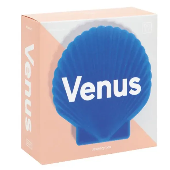 Schmuckschatulle Muschel - Shell Venus, blau