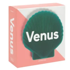 Schmuckschatulle Muschel - Shell Venus, dunkelgrün