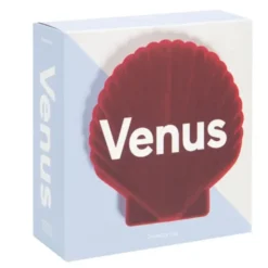 Schmuckschatulle Muschel - Shell Venus, rot