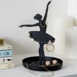 Schmuckständer Ballerina schwarz